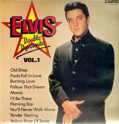 

LP Record ELVIS PRESLEY Double Dynamite Vol. 1 CDS1182 Camden 1980 UK Rock Used