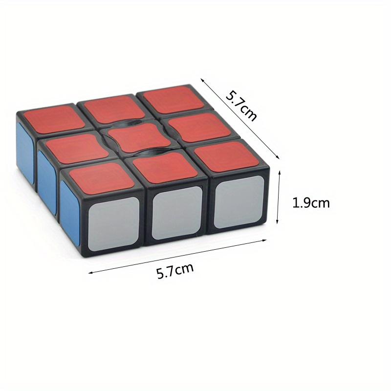 1 ks Speed Magic Cube 1x3 Vzdělávací hračky Dětské puzzle hračky určené pro soutěže Dětské hračky Kostkový dárek Vánoce, Halloween, dárek na Díkůvzdání