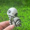 1pc- Halloween Shaking Skull Snail Decoration