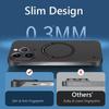 Ultra Thin Hard PC Magnetic Frameless Phone Case For Magsafe For iPhone 16 15 14 13 12 11 Pro Max Plus Matte Color Solid Cover
