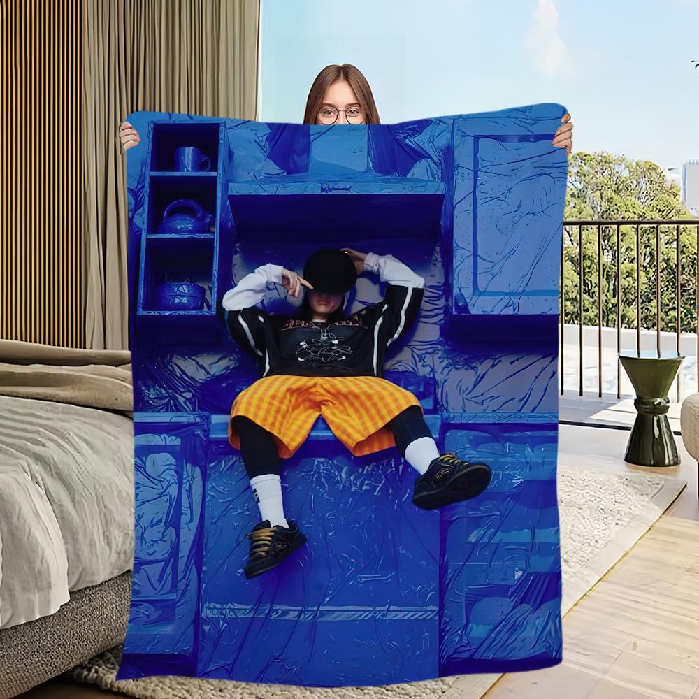 Singer B-Billies E-Eili Deken Comfortabel huidvriendelijk zacht woonkamer bed slaapkamer deken geschikt voor reizen en cadeaus