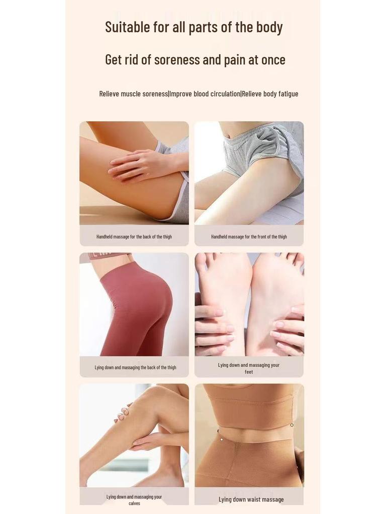 12-Head LCD Deep Tissue Muscle Massager with High-Frequency Vibration