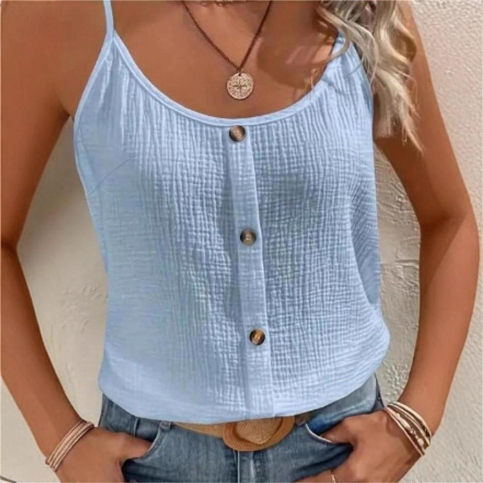 Neues einfarbiges Damen-Camisole-Westchen für Frühling/Sommer