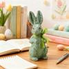 Colorful Easter Bunny Figurine Simulated Bunny Statues Creative Foam Rabbit Figures  Holiday Party