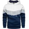 Herren Patchwork Hoodie Outdoor Freizeit Sportbekleidung Street Fashion Langarm Herren Fleece Thermopullover Herbst Winter Outdoor Kleidung