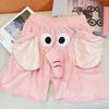 Elephant Nose Squeaky Couples Pajama Set - Spring/Autumn Homewear