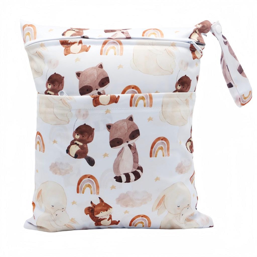 Multifunctional Baby Diaper Bag Ample Storage Space Travel Handbag for Parents Needing Practicality and Fashion