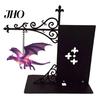 Einzigartiges Urlaubs-Souvenir Magische Fliegende Drachen Bücherregal-Lampe, Warmes Hängendes Nachtlicht, Fantasy-Skulptur mit Ständer Lese-Ecke Dekoration, Geschenk