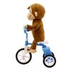 Curious George Tricycle Gimmick Plush Toy (Normal)