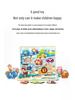 Baby Shape Matching Blocks Puzzle for Toddlers - Educational Toys for 1-Year-Old Boys and Girls