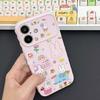 Miffy Rabbit Patchwork Plaid Drop-proof Phone Case for Apple 17 Pro - Cute Cartoon Design