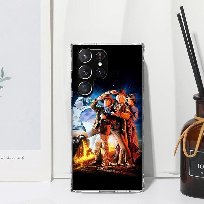 Back To The Future TV Phone Case For Samsung Galaxy S26 S25 Edge S24 FE S23 S22 Ultra S21 Plus S20 + Art Fundas Back Cover Galax