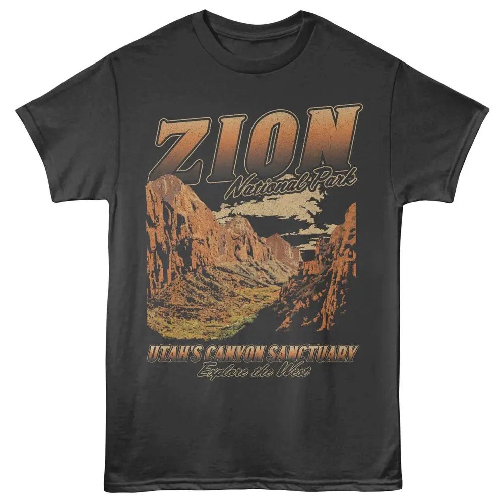 Zion Utah Canyon Sanctuary Men s T-Shirt S