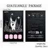 Press On Nail Fake Nails Stick Glue On Nail False Nails Acrylic Nails Artificial False Nails for DIY Nails Art Designs