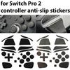 For Switch 2 Pro Anti-Scratch Protective Vinyl Decal Stickers for NS Joy Con Sweatproof Anti-Slip Controller Button Stickers
