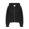 [Stray Kids Lee Know] Matin Kim WAFFLE-STRUKTUR KAPUZENPULLOVER STRICK REISSVERSCHLUSS