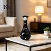 Multifunctional Resin Art Cute Polka Dot Giraffe Vase, Hand-painted Flower Creative Big-mouthed Vivid Texture Animal Figurine Holder for Home