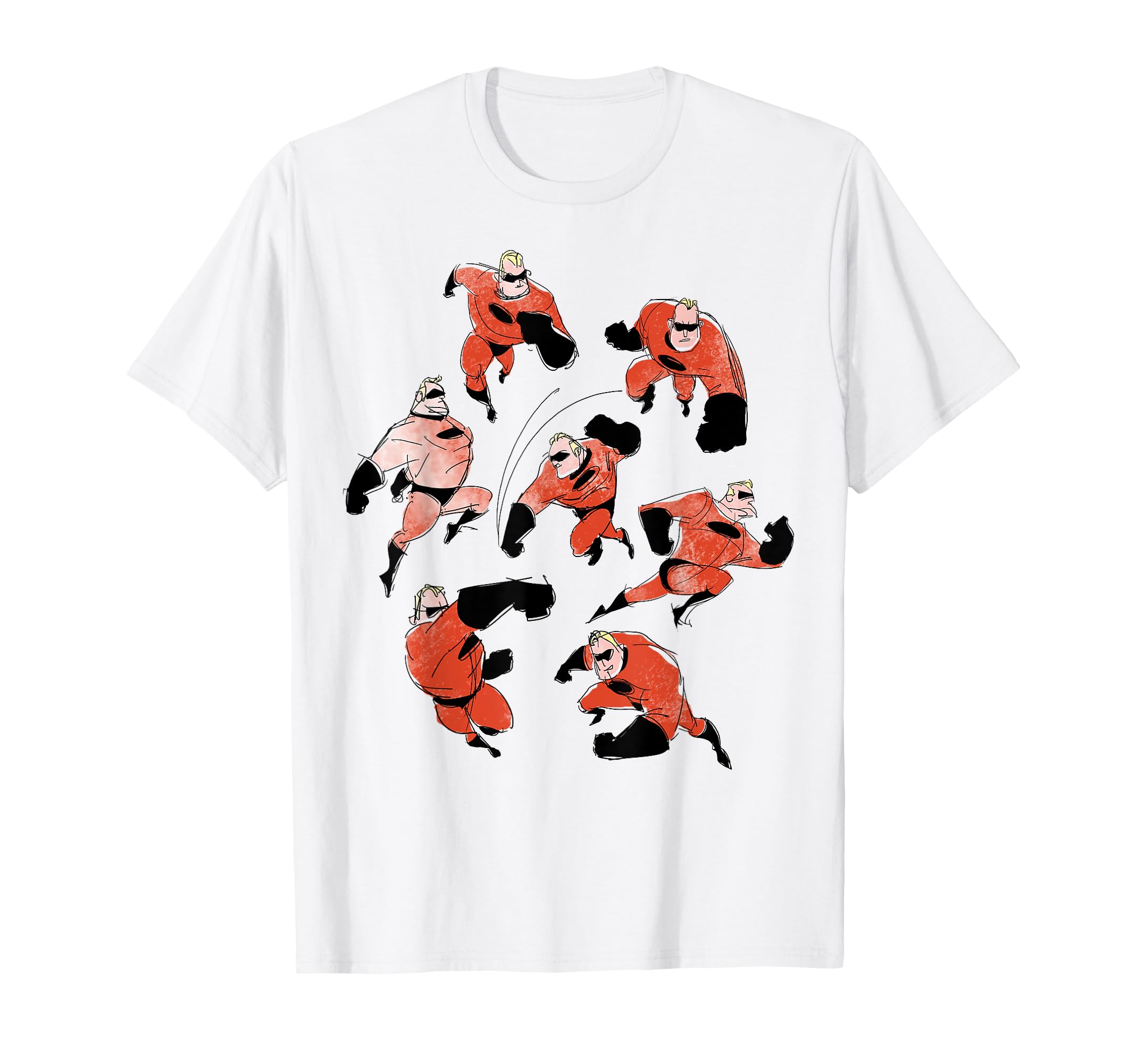 Disney Pixar Incredibles 2 Mr. Incredible Action Pose T-Shirt