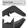 4PCS Car Mud Flaps Splash Guards Mudguards Car Mud Flaps Compatible with Ford Explorer 2024