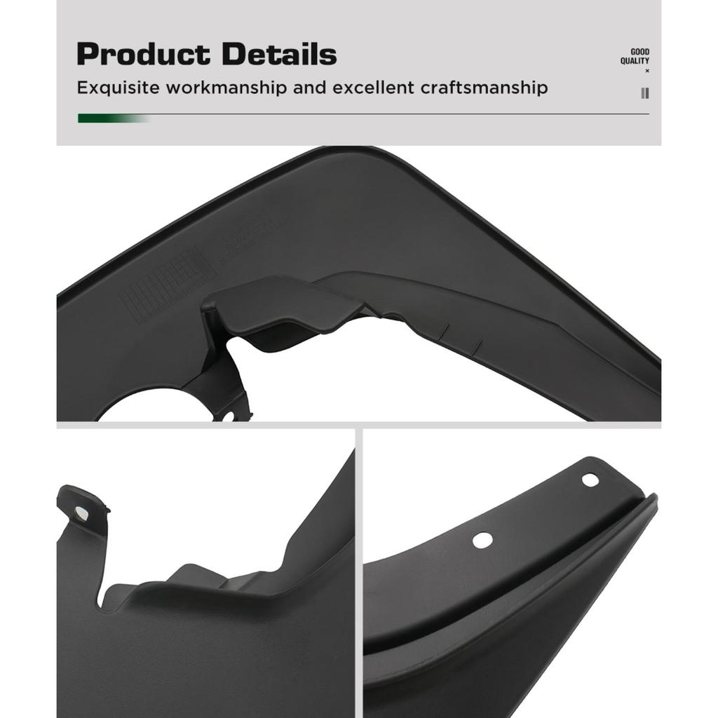 4PCS Car Mud Flaps Splash Guards Mudguards Car Mud Flaps Compatible with Ford Explorer 2024