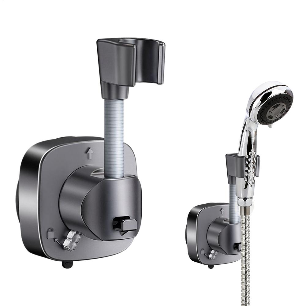 Shower Wand Holder Bathroom Supplies Suction Cup Design Handheld Shower Head Bracket for Home Bathroom Toilet College Dorm