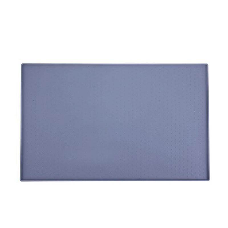 Silicone Pet Mat For Cat Pet Food Pad Bowl Drinking Mat Dog Feeding Placemat Easy Washing