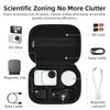 Durability Nylon Protective Case For Go Ultra Cameras Shockproof Lightweight Design With Organized Storage Compartments