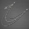 Retro Punk Rock Star Pants Waist Chain Men Women Jeans Chains Metal Sphere Pendant Keychain Accessory Jewelry Gift