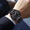 CURREN 8493 NEW Luxury Brand Wristwatches for Men's Stainless Steel Band Quartz Watch Simple Business Clock with Luminous Hands