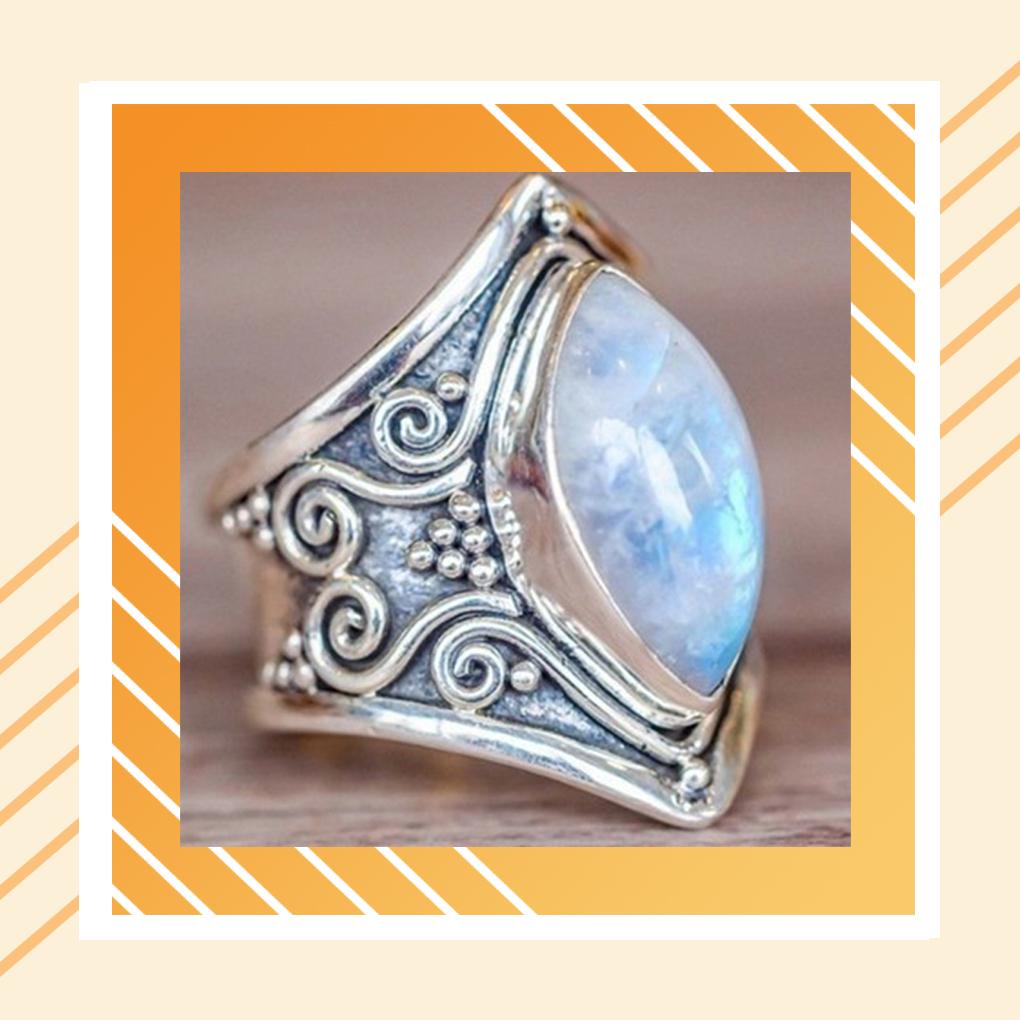 Damen Herren Ring Stein Hand Schmuck Zuhause Freizeit Jahrestag Feiertag Ankleiden Kleidung Kostüm Dekoration Halskette