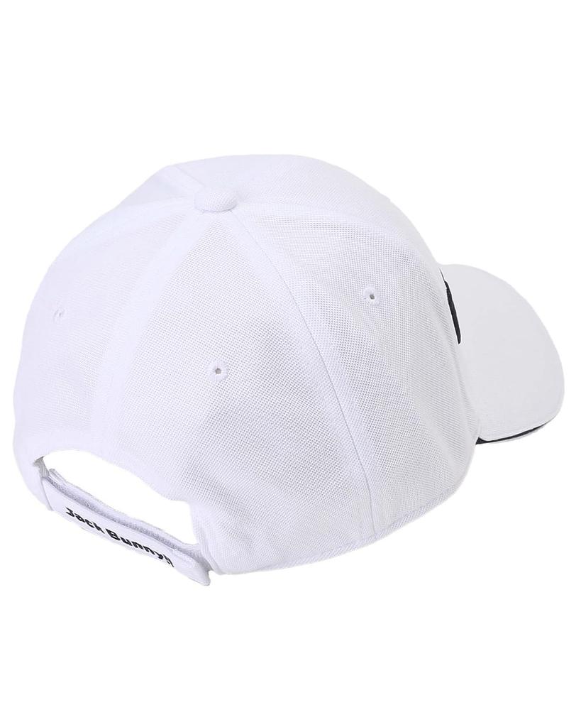 Jack Bunny Unisex Golf Cap Adjustable FR (Rabbit Logo, Size) - White, (Product Code 262-5987101, 030)