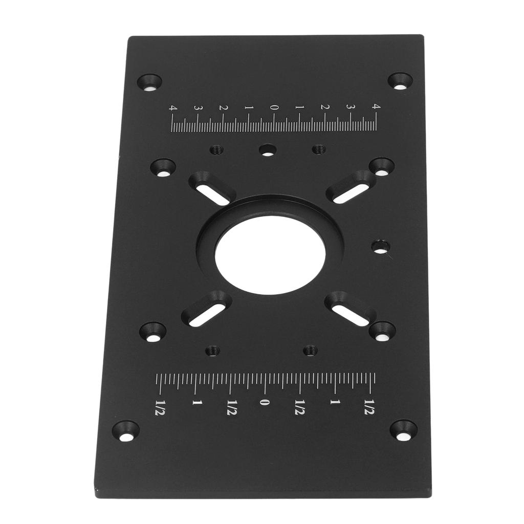 Router Table Insert Plate Aluminum Alloy Lift System Base Board Accessory for Woodworking