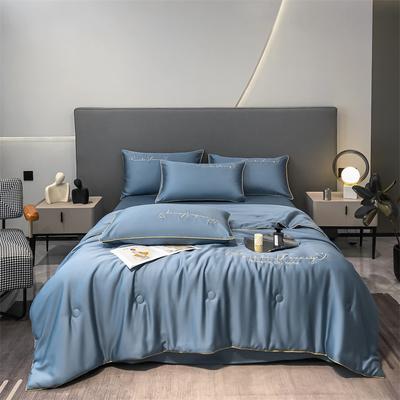 Přímý prodej z továrny Nová vysoce kvalitní prošívaná deka s hedvábím, klimatizační deka velké velikosti, tenká deka, výšivka, řemeslné ložní prádlo 1 ks