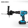 Electric Drill To Chain Saw Converter Head Electric Pruning Saw Felling Mini Chain Saw Head