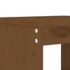 3 Piece Garden Bistro Set Honey Brown Solid Pine Wood