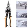 Metal Sheet Aviation Scissor Multi Purpose Tin Snips Household Industrial Handheld Cutting Tools(Straight Head )
