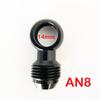 Aluminum banjo adaptor Bolt AN3 AN4 AN6 AN8 AN10 an to 12mm 14mm 16mm 18mm brake fitting Black