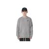 Asics Solid Color Outdoor Casual Sports Quick-Dry Crew Neck Pullover Long Sleeve Sweatshirt Men Sweatshirt Light-Gray 2031E436-020