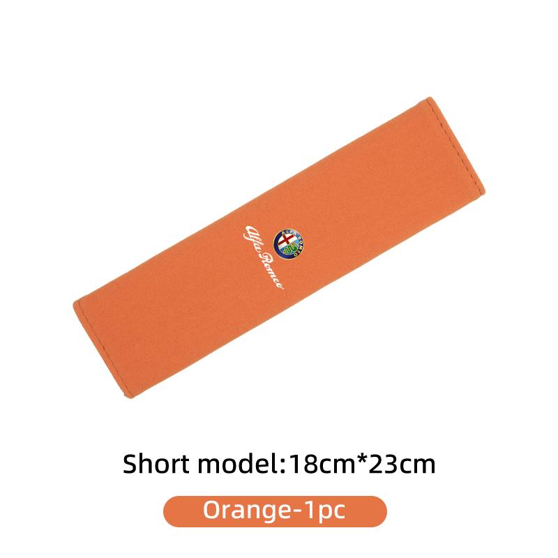 Car Seat Belt Shoulder Protection Pad Anti-slip Mat Auto Accessories For Alfa Romeo Giulietta GT 159 147 156 Mito Brera Giulia