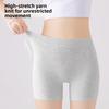 Female Spring and Autumn New Pure Cotton Antibacterial Crotch 2 In 1 Anti Light Safety Flat-angle Underwear