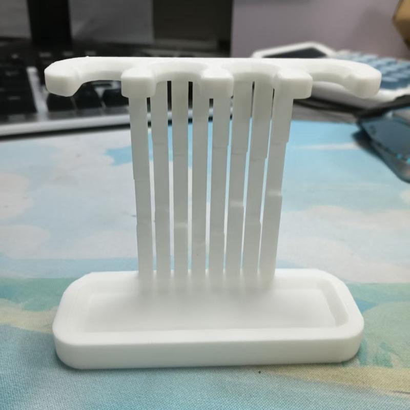 Practical Tabletop Electric Toothbrush Holder with 4 Slots For Toothbrush Head Toothbrush Drying Rack for Bathroom Use