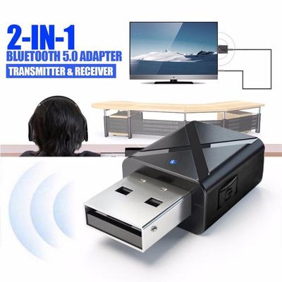USB Bluetooth Receiver 3.5 Audio Transmitter Adapter For TV/PC Headphone Speaker