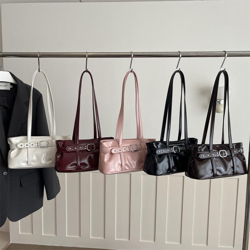 Schultertasche für Damen Kleine Clutch-Geldbörsen PU-Leder Tragetasche Modische Unterarmtasche Reißverschluss-Schultertaschen Kleine Geldbörsen Damen Mini Vintage Hobo Clutch