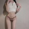 Erotic G-string Open Crotch Panties Sexy Butterfly Underwear String Embroidery Thong