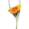 Vase Necklace Flower Bouquet Necklace Flower Holder Necklace Pendant Creative Floral Vase Necklaces Aesthetic Jewelry Gift