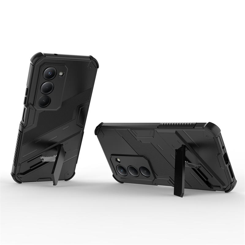 Phone Holder Case For Xiaomi Redmi 15 Case Shockproof Anti-knock Armor Full Back Cover For Redmi 15 Case For Redmi 15 6.9 inch