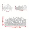 3 Teile/satz Blume Spitze Grenze Metall Schneiden Stirbt Form Messer Scrapbooking Schablone DIY Präge Handwerk Karte Machen