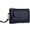 Ultra-Thin Large Capacity Genuine Leather Clutch Wallet for Ladies