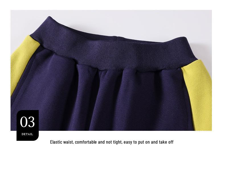 Spring/Autumn Kindergarten and Primary School Sports Uniform 3-Piece Set for Boys and Girls