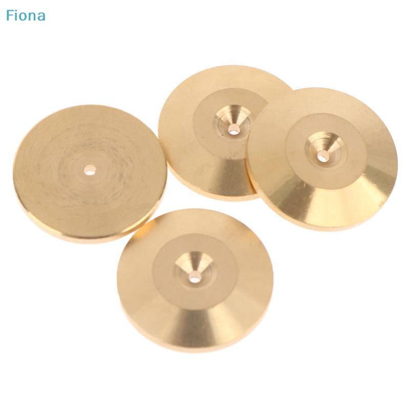 4/8 Pezzi Spikes in Rame Puro per Altoparlanti, Pads Isolamento Scatola Altoparlante HiFi, Piedini per Supporto a Pavimento, Base a Cono, Scarpe Pad Base a Cono